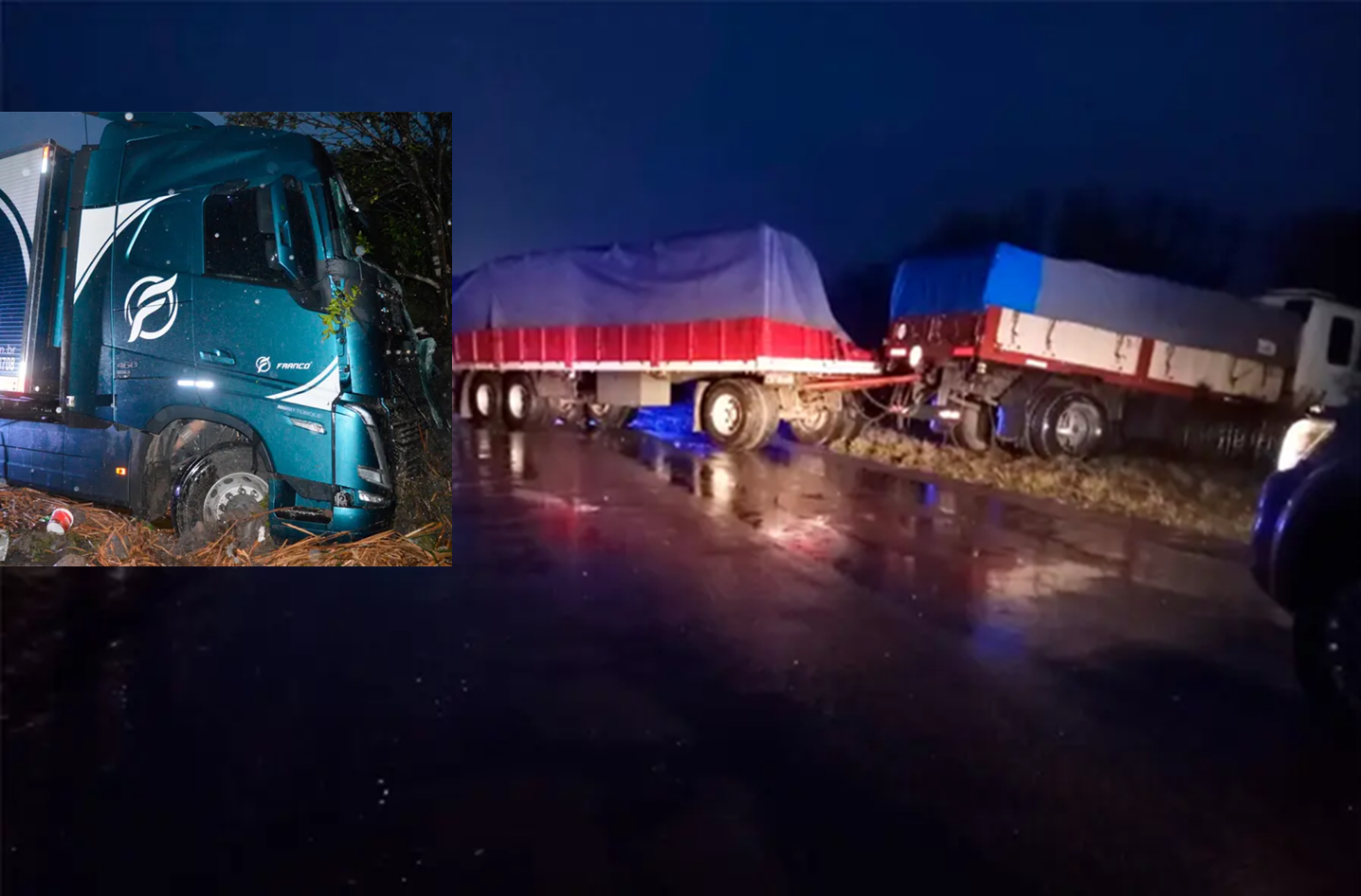 Camionero perdió un brazo tras un choque frontal cerca de Macia