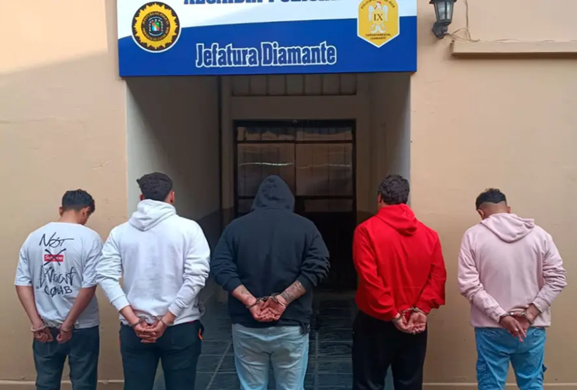 Asesinato de Sebastián Barreto en Diamante: hubo cinco detenidos