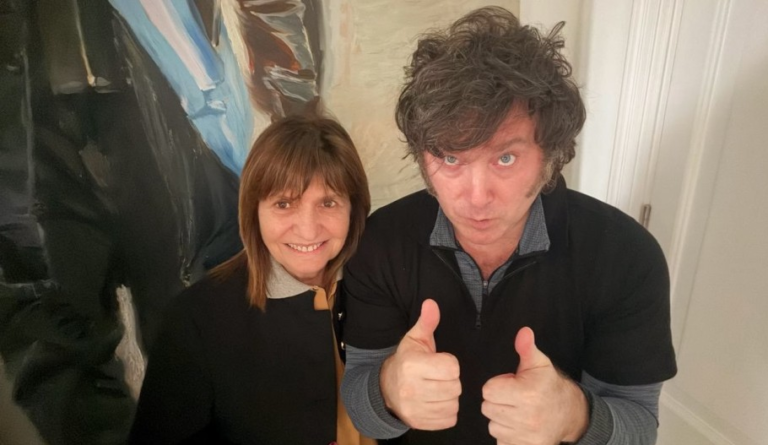 Bullrich puenteó a los Menem y se juntó con Milei